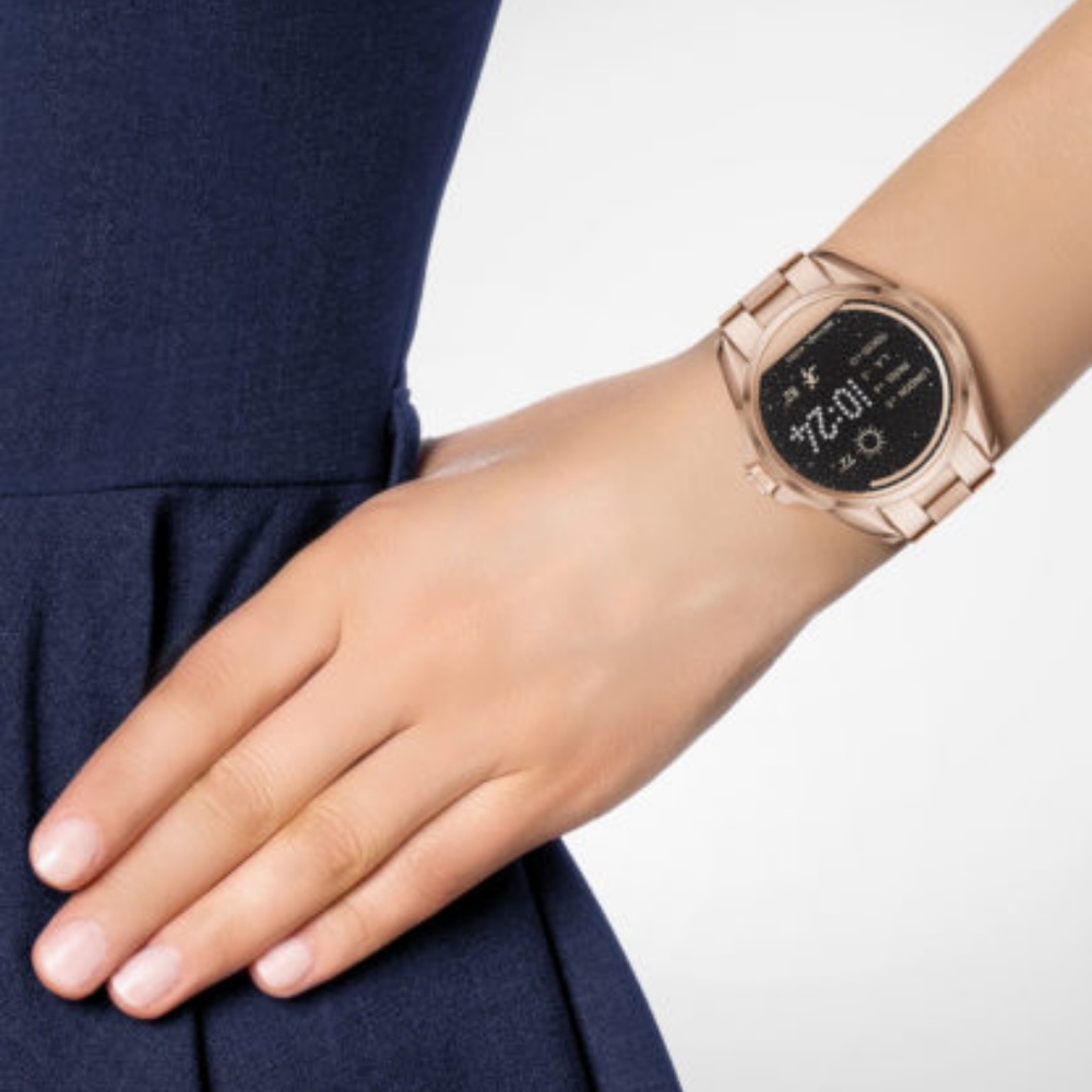Michael Kors Unisex Rose Gold Smart Watch MKT5004 - Picture 2 of 4